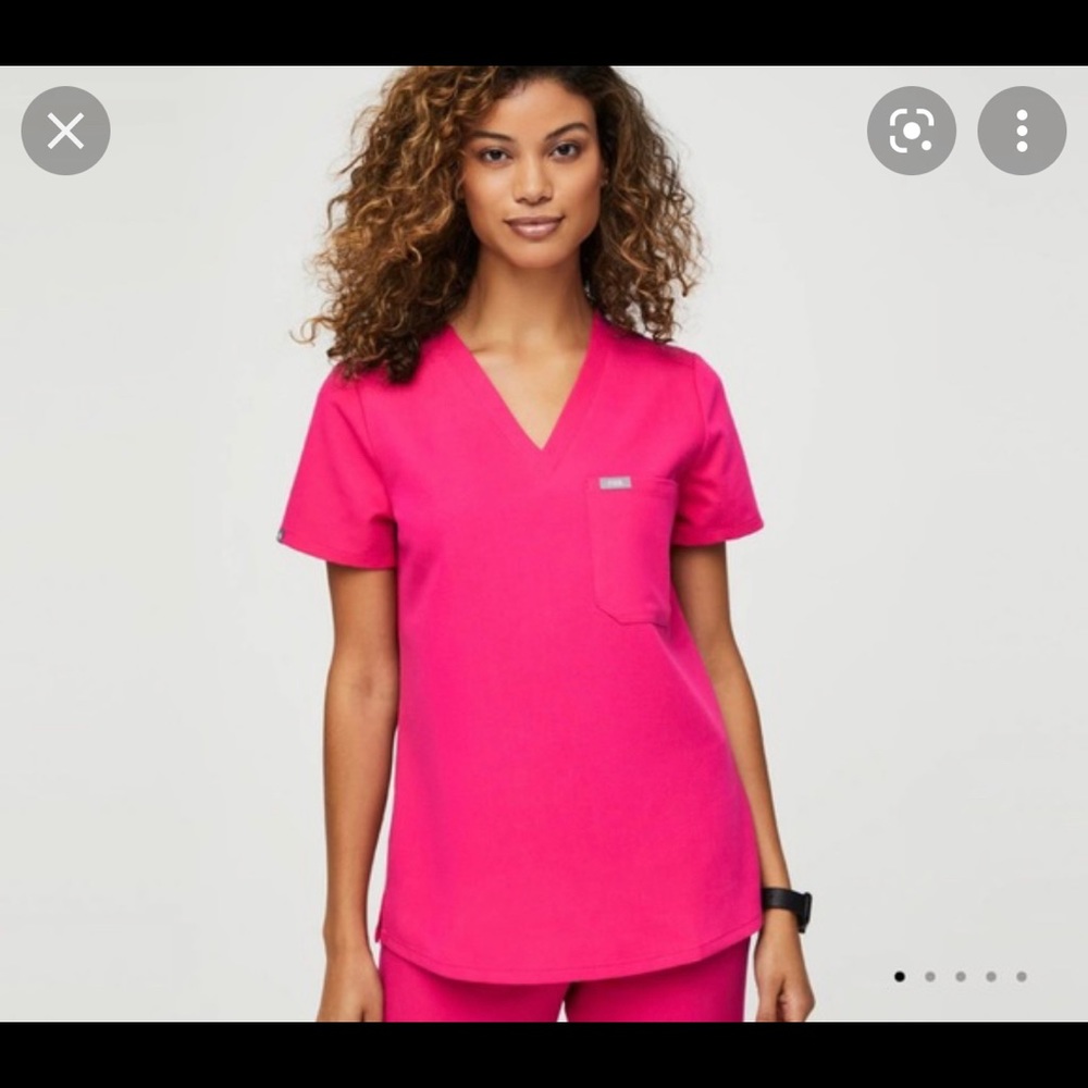 Never worn shocking pink top